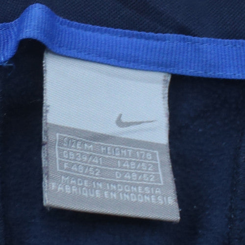Nike Men's Blue Fleece 1/4 Zip Pullover Sweatshirt Size M