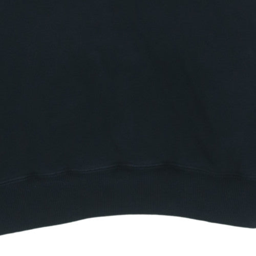 Nike Air Women's Black Pullover Hoodie Size L Logo Print Cotton Blend