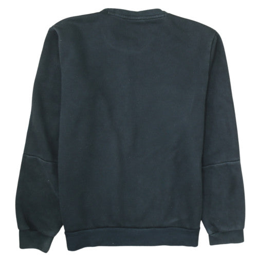 Adidas Men's Black L Sweatshirt Crew Neck Pullover 3-Stripes Logo