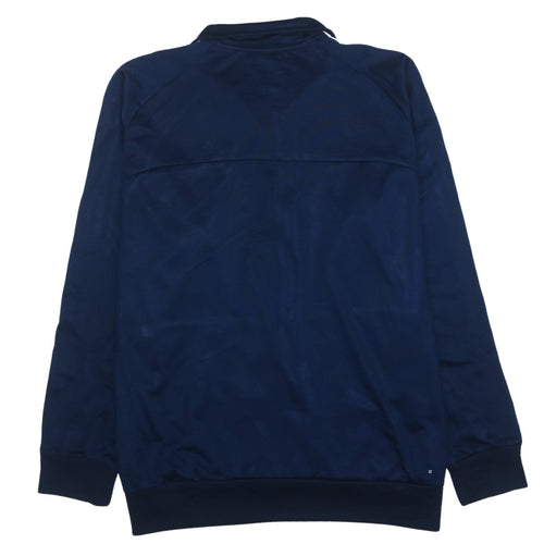 Adidas Men's Blue XL Track Jacket Essentials Full Zip Sportswear
