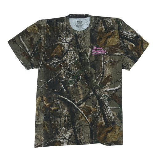 Russell Outdoors Men's Brown Camouflage 2XL Cotton T-Shirt