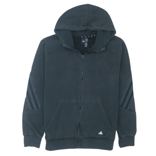 adidas Men's Black Full Zip Hoodie XL Sports Fleece