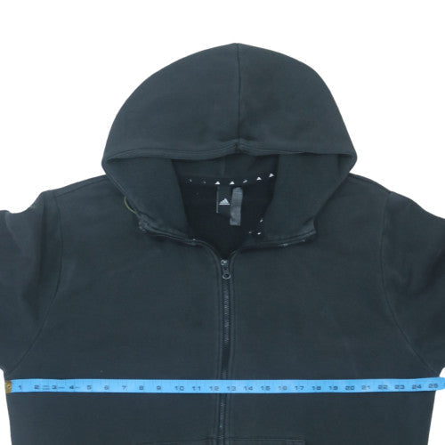 adidas Men's Black Full Zip Hoodie XL Sports Fleece