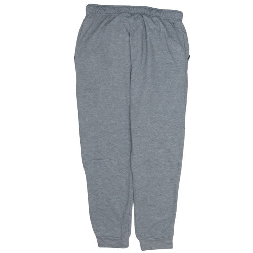 Nike Men's Grey Dri-FIT Jogger Sweatpants L Lightweight Training Trousers