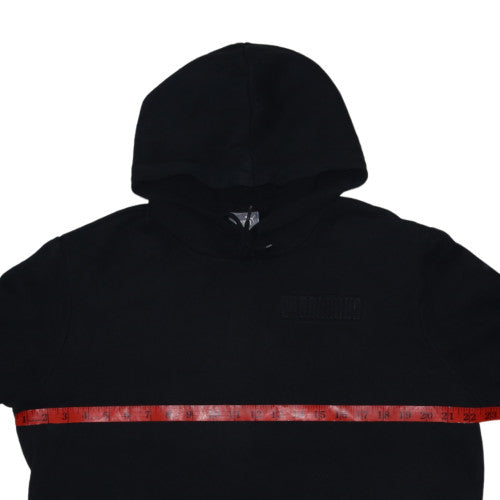 Puma Men's Black Pullover Hoodie Fleece Regular Fit Size M