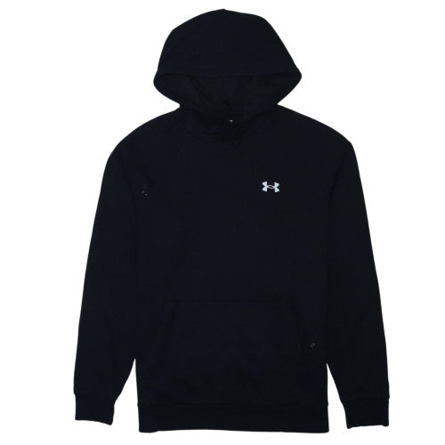 Under Armour Men's Black Pullover Hoodie Size M Fleece Sportswear