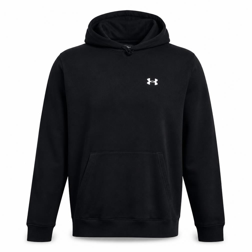 Under Armour Men's Black Pullover Hoodie Size M Fleece Sportswear