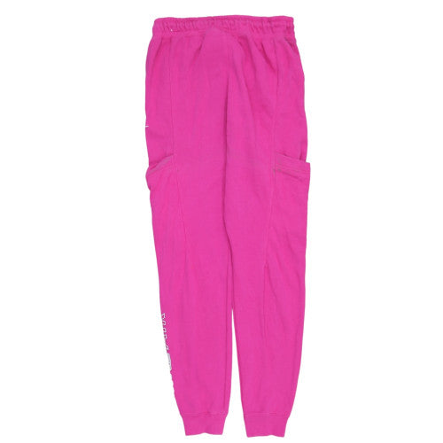 Nike Air Womens Pink Jogger Sweatpants Small Cotton Blend