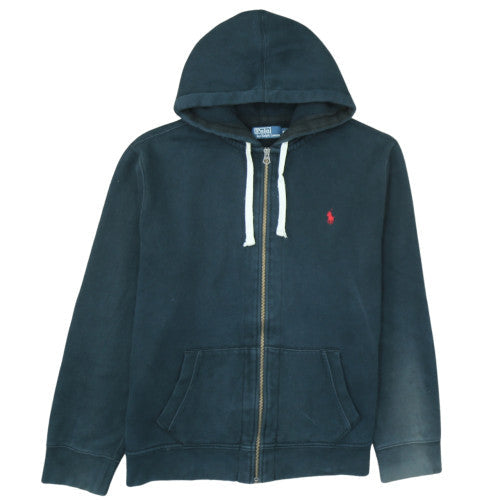 Ralph Lauren Men’s Blue Full Zip Hoodie Size 2XL Cotton Blend