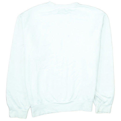 Ralph Lauren Men’s White 2XL Pullover Crew Neck Sweatshirt
