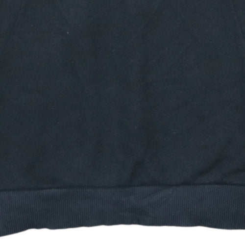 Adidas Men's Black Pullover Hoodie M Logo Sportswear