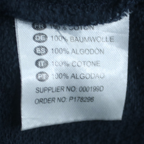Dickies Men's Blue Pullover Hoodie Medium Cotton Fleece