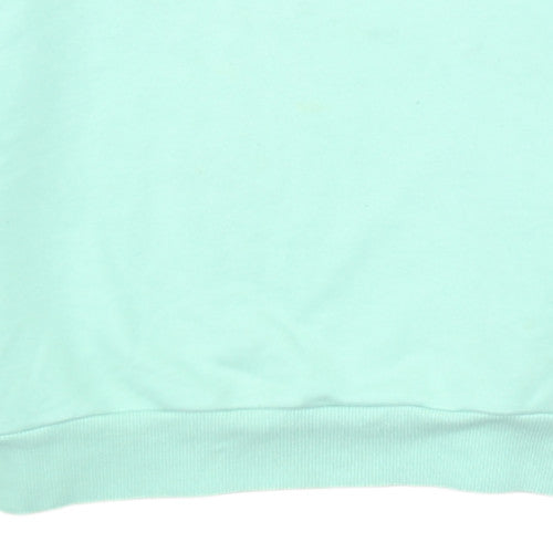 Fila Men's Green XS Pullover Sweatshirt Crew Neck Logo Sportswear