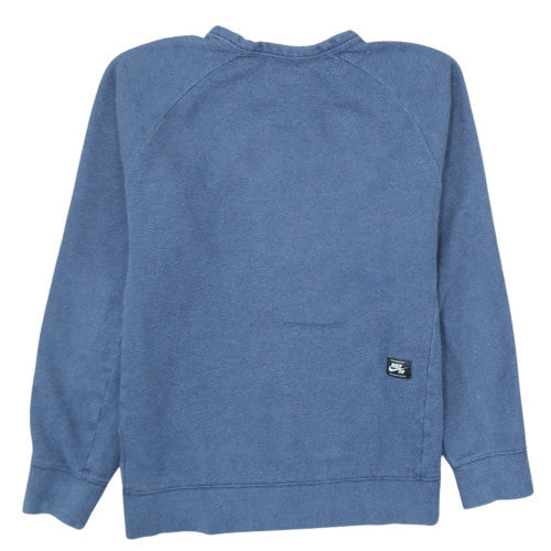 Nike SB Blue Crew Neck Men's Medium Pullover Sweatshirt