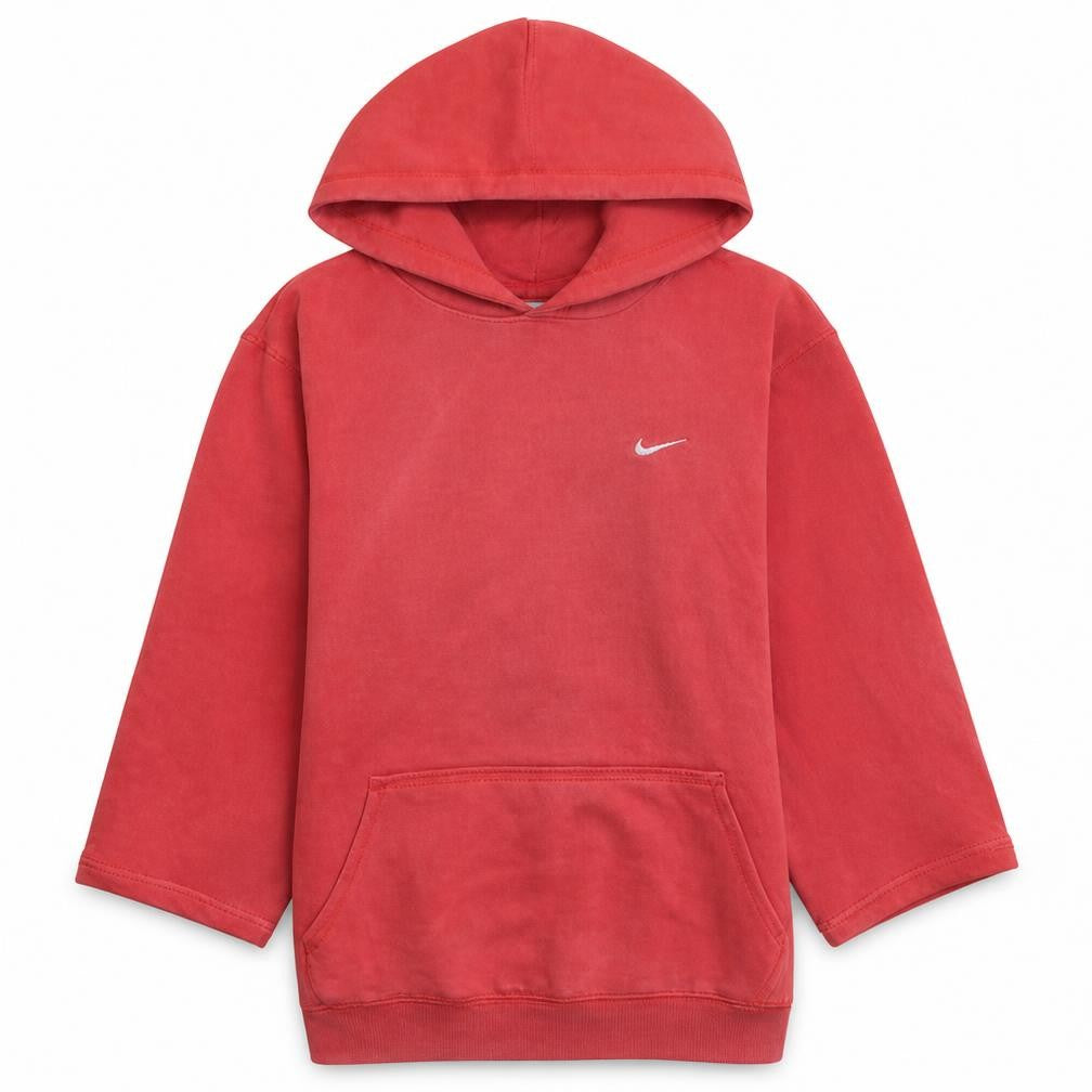 Nike Boys Red Pullover Fleece Hoodie 12-13 Years Hooded Sweatshirt