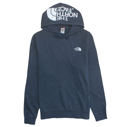 The North Face Men's Blue XL Pullover Hoodie Logo Cotton Sweatshirt