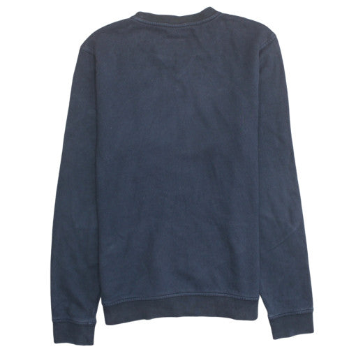 Lacoste Sport Men's Navy Cotton Crew Neck Sweatshirt Size M