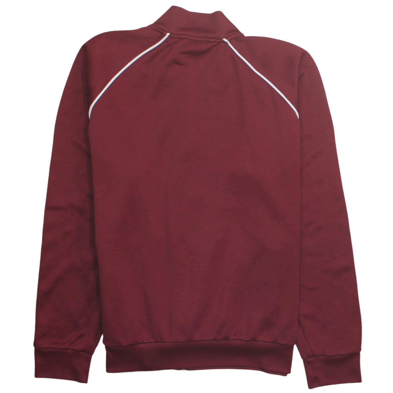 Adidas Men’s Red Full Zip Sweatshirt Jacket Size L Classic Sports Top