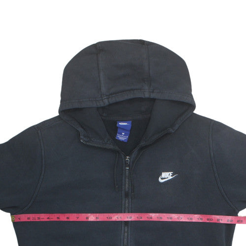 Nike Men's Black Full Zip Fleece Hoodie Size L