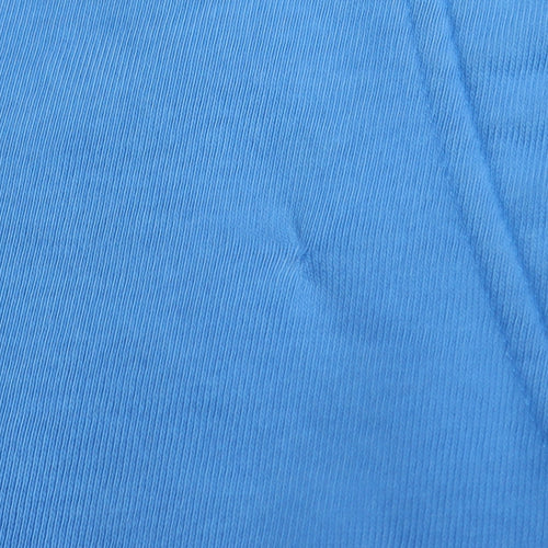 GAP Mens Blue Pullover Hoodie L Logo Graphic Fleece Sweatshirt