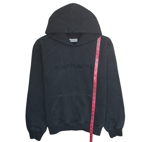 Carhartt WIP Womens Black Medium Pullover Hoodie Sweatshirt