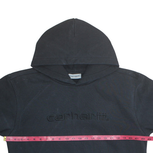 Carhartt WIP Womens Black Medium Pullover Hoodie Sweatshirt