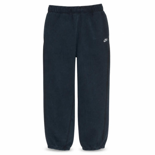 Nike Mens Black Fleece Sweatpants L Regular Fit Elastic Waist