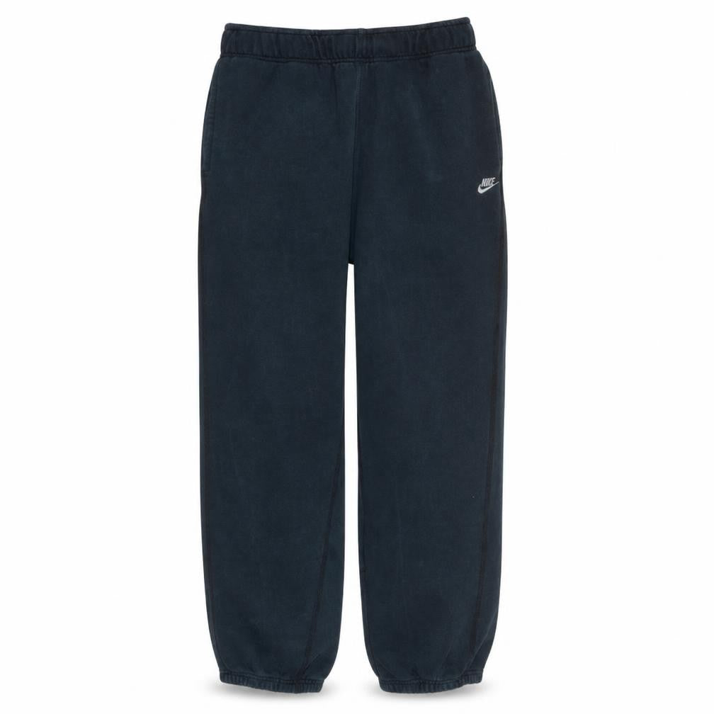 Nike Mens Black Fleece Sweatpants L Regular Fit Elastic Waist