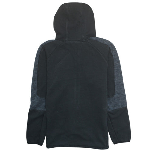 Puma Men's Black XL Full Zip Fleece Hoodie with Logo