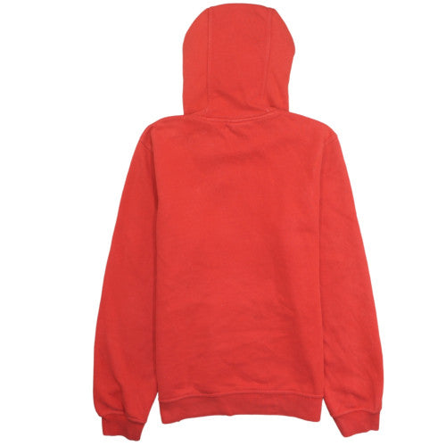 Nike Men's Red Pullover Hoodie L Regular Fit Sports Fleece