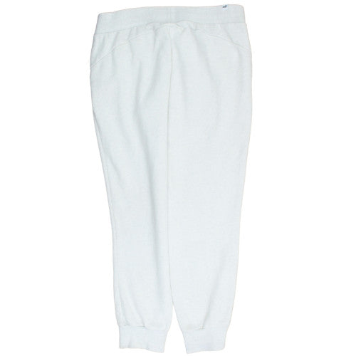 Puma Womens White XL Jogger Sweatpants Elastic Waist Casual Trousers
