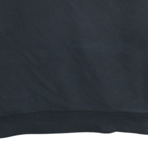 Adidas Men's Black Crew Neck Pullover Sweatshirt Size M Classic Stripe