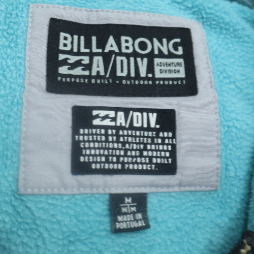 Billabong Men Blue Pullover Hoodie M Graphic Surf Style