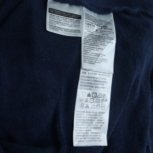 Levi's Men's Blue 4XL Pullover Sweatshirt Crew Neck Classic Fit