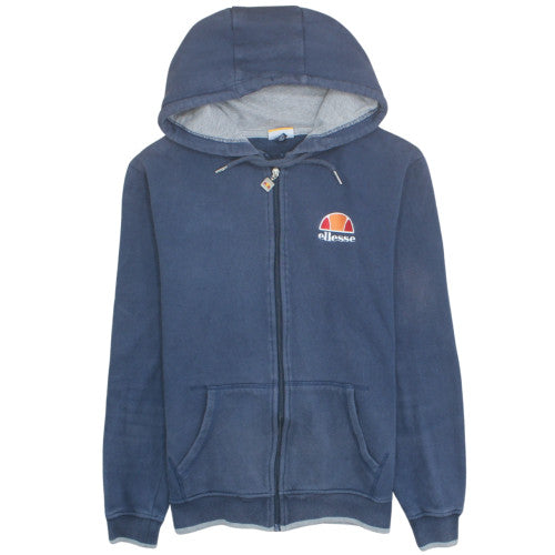 Ellesse Men’s Blue Full Zip Hoodie M Classic Sports Style