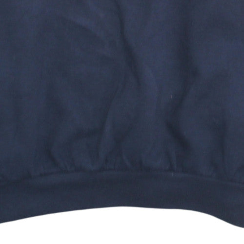 Reebok Men's Blue Retro Logo Crew Neck Sweatshirt Size M