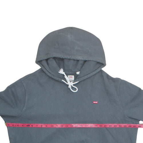 Levi's Men's Grey 2XL Pullover Hoodie with Logo