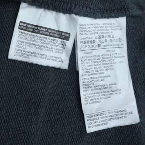 Levi's Men's Grey 2XL Pullover Hoodie with Logo