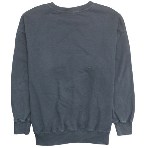 Nike Womens Black Pink Crew Neck Pullover Sweatshirt M