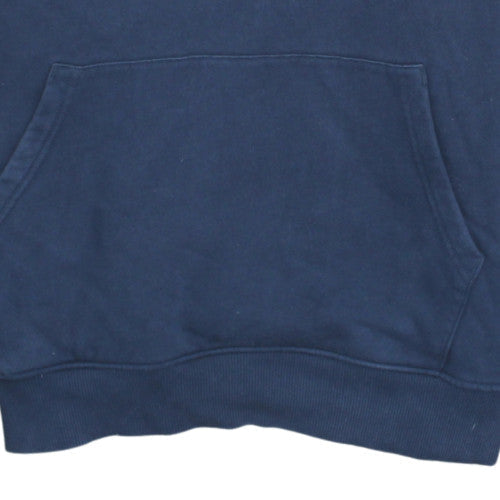 The North Face Men's Blue 2XL Pullover Hoodie with Logo