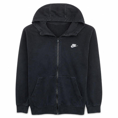 Nike Men's Black Full Zip Hoodie Size L Fleece Sportswear