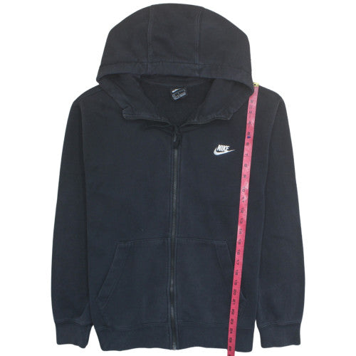 Nike Men's Black Full Zip Hoodie Size L Fleece Sportswear