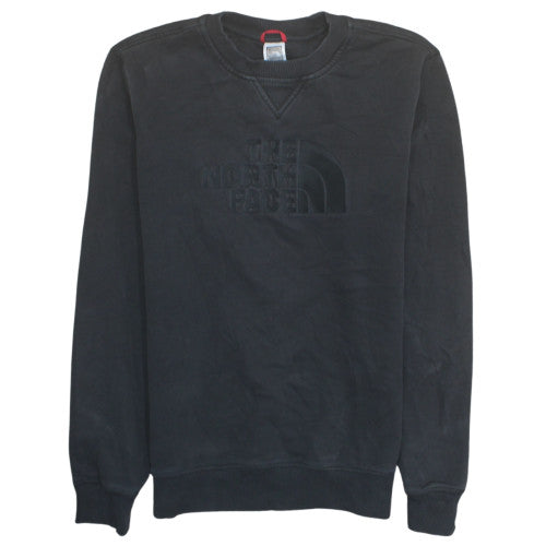 The North Face Men's Black Cotton Crew Neck Sweatshirt M