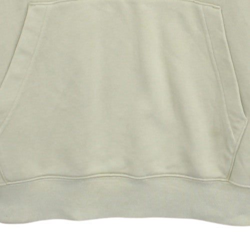 Nike Men's Beige Pullover Hoodie Small Regular Fit Fleece