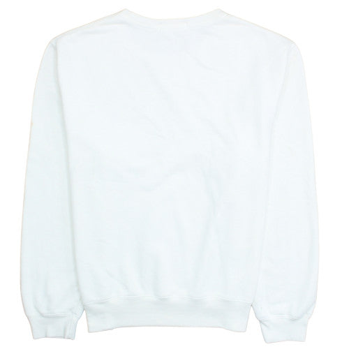 Ralph Lauren Men's White XL Crew Neck Pullover Sweatshirt