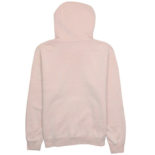 Nike Women’s Pink Pullover Hoodie M Cotton Blend Logo Sweatshirt