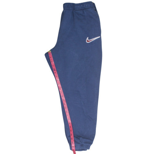 Nike Men's Blue 2XL Fleece Jogger Sweatpants Tapered Fit