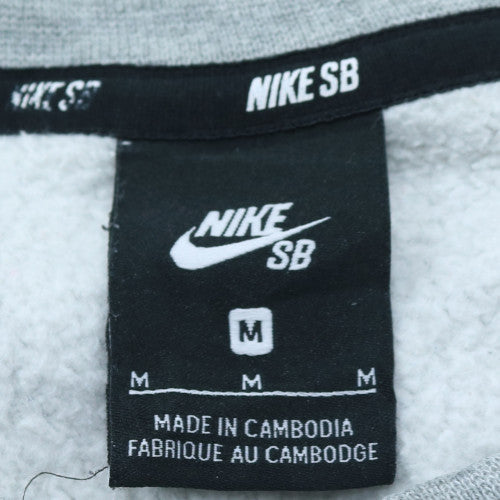 Nike SB Grey Men's Regular Fit Crew Neck Sweatshirt M
