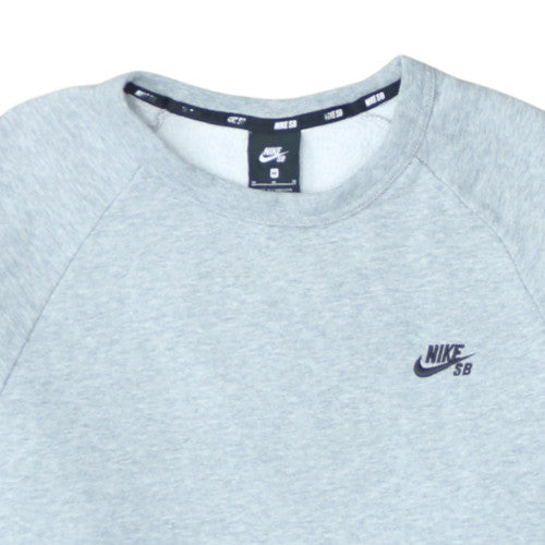 Nike SB Grey Men's Regular Fit Crew Neck Sweatshirt M
