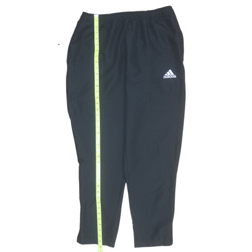 Adidas Men's Black Track Pants Size L Regular Fit Activewear